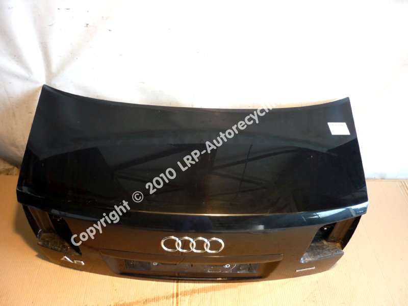 Audi A8 D3 4E Heckklappe schwarzmetallic BJ2002